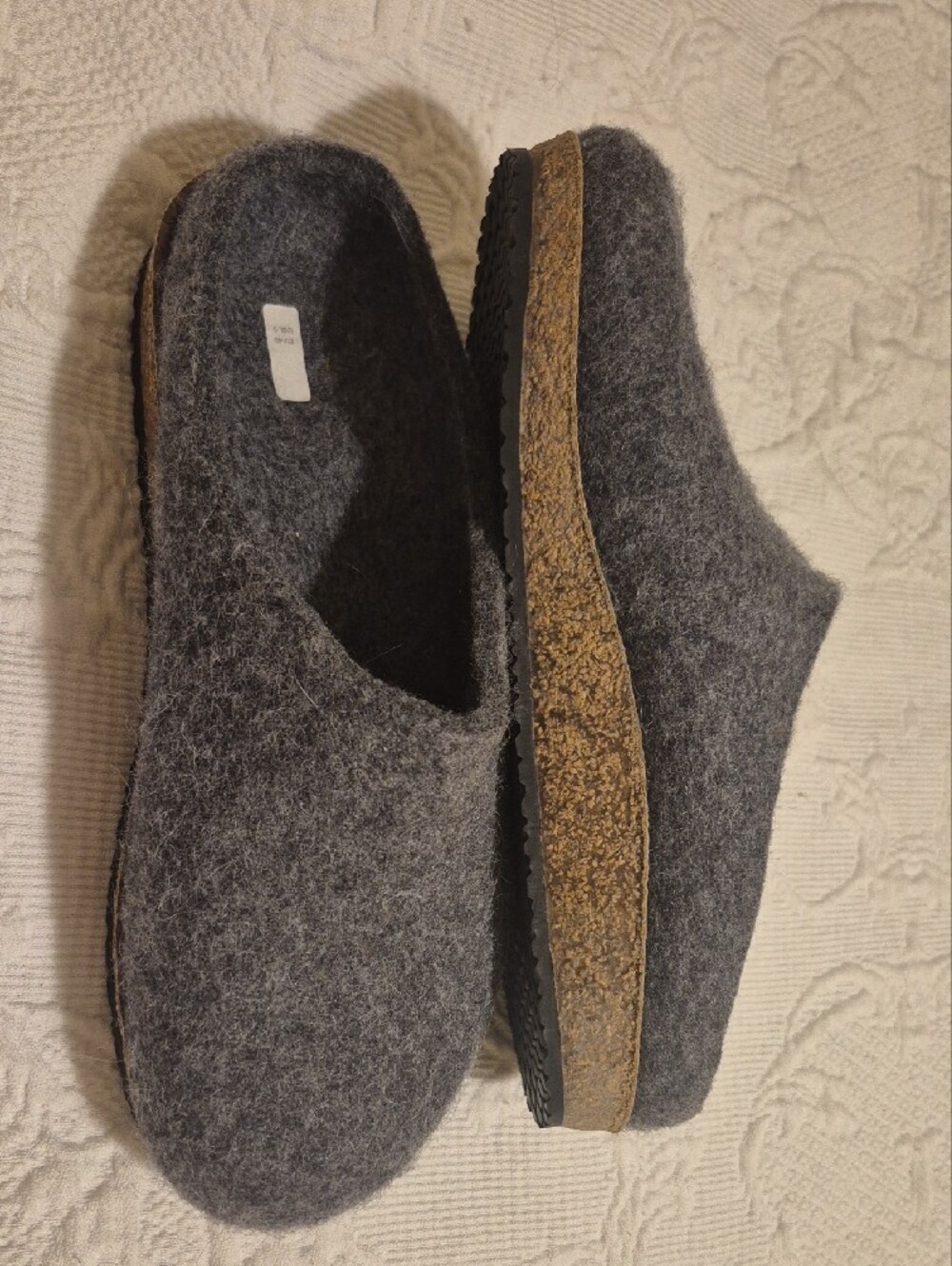 Stegmann Grey Wool Slip-On Clog, SIZE 9/9.5 - Picture 6 of 7